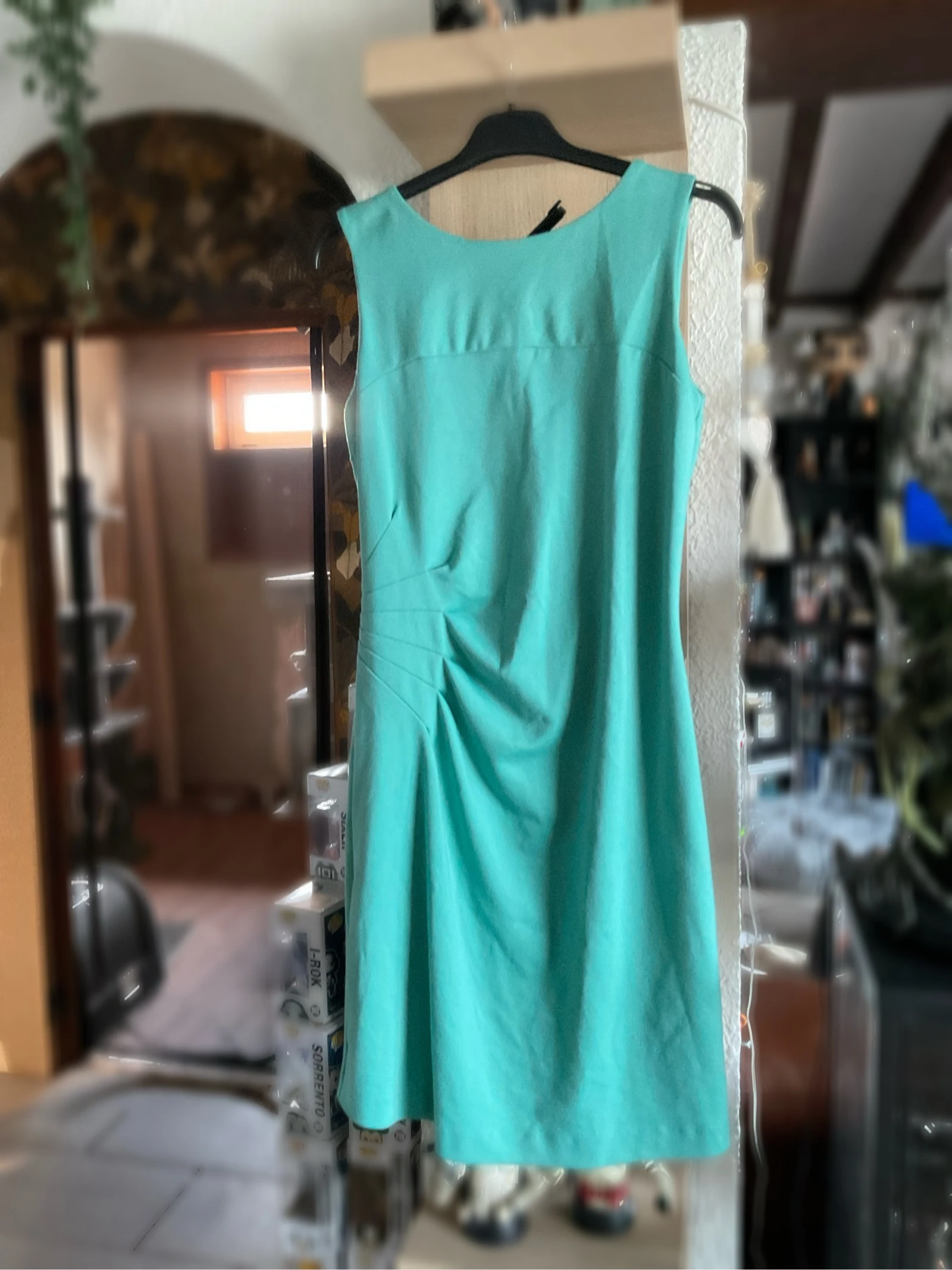 Belle robe turquoise 